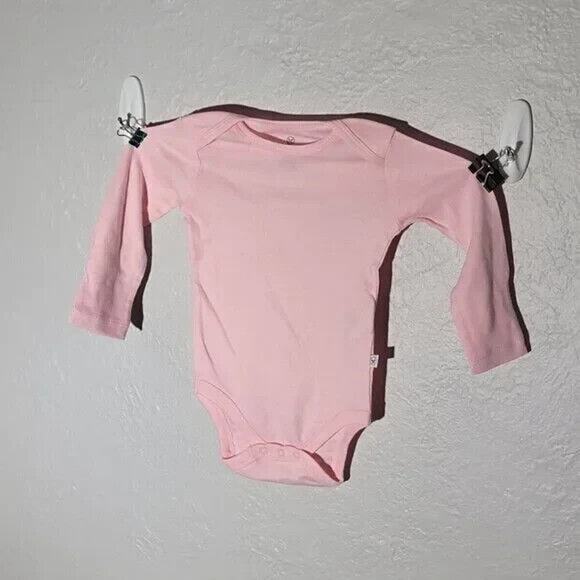 Honest baby long sleeve butterfly body suit 6-9 month girl 4pc set, Nwt 4 pack - Picture 2 of 6